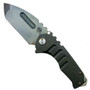 Medford Knife & Tool MK29DVT-30PV Praetorian Genesis "T" PVD Titanium Titanium Folder Knife, D2 Vulcan Blade