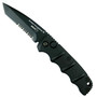 Boker Mini Kalashnikov Tanto Auto Knife, AUS-8 Black Combo Blade