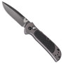 Benchmade 9750BK Dark Grey Mini Coalition Auto Knife, Black G-10, CPM-S30V Black Blade