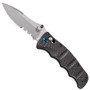 Benchmade 484S-1 Nakamura Carbon Fiber Folder Knife, CPM-S90V Satin Combo Blade