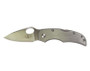 Silver Widow Stainless Handle Manual Folder Knife