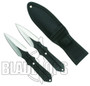 Dauntless Two Tone, Double Edged Throwing Knives, 2 Pack