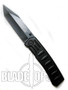 Smith & Wesson Bullseye Linerlock Tanto Knife, Black, Plain, SW112