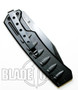 Smith & Wesson Bullseye Linerlock Tanto Knife, Black, Plain, SW112