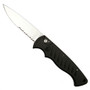 Piranha Pocket Auto Knife, 154CM Mirror Combo Blade