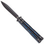 Benchmade 51BK Morpho Balisong Butterfly Knife, D2 Black Blade