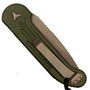 Microtech 135-13OD OD Green LUDT Auto Knife, Bronze Blade
