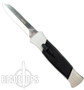 AKC 777 Double Action OTF Knife, Stainless Bolsters, Mirror Dagger Blade