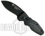 Smith & Wesson H.R.T. SW70B Dark Grey/Black Auto Knife, Black Blade