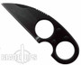 Brous Blades Silent Soldier V1 Neck Knife, Black Finish