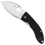 Spyderco Lil' Lum Chinese Folder Knife, Black G10 Handles