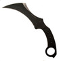 TOPS Knives TAC Karambit Knife, Black Traction Coated Blade