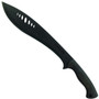 Schrade KM1 Large Kukri Machete, Black Finish Blade