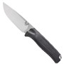 Benchmade HUNT Steep Mountain Fixed Blade Knife, Black Handle