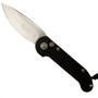 Microtech 135-4 LUDT Auto Knife, Satin Blade FRONT VIEW