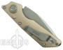 Microtech Tan DOC Killswitch Automatic Knife, Apocalyptic Stonewash