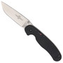 Ontario RAT Model 1A Spring Assist Knife, Satin Plain Edge Blade