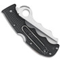 Spyderco Rescue Assist I Folder Knife, Black FRN, Spyderedge