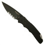 Pro-Tech TR-5SA.6 Feathered Tactical Response 5 Spring Assist Knife, 154CM Black Combo Blade