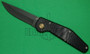 GT Knives Automatic Knife, Police, Drop Point Plain, Titanium Nitride