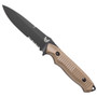 Benchmade 140SBKSN Sand Nimravus Fixed Blade Knife, 154CM Black Combo Blade