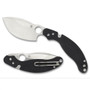 Spyderco C231GP Parata Folder Knife, VG-10 Satin Blade REAR VIEW