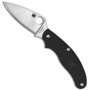 Spyderco UK Penknife Folder Knife, CTS-BD1 Satin Leaf Blade