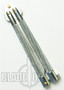 Checkered Stainless Butterfly Knife, Clip Point
