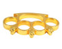 Skull Paper Weight/Belt Buckle, Gold