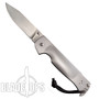 Cold Steel Pocket Bushman Knife, BD-1 Alloy, Stonewash