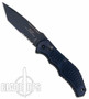 Meyerco X Ray 18 Auto Tanto Point Knife, BLK/PS, MFXRAY3