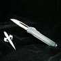 Marfione Custom Knives Cypher MK7 S/E OTF Auto Knife, Mirror Polish Blade glamour shot