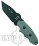 TOPS Knives Covert Anti Terrorism Knife, Tanto Point, Micarta Handle, TP203