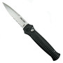 Piranha Mini-Guard Auto Knife, CPM-S30V Stonewash Combo Blade 