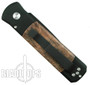 ProTech Godson Auto Knife, Lace Redwood Handle, DLC Plain Blade