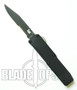 Benchmade H&K Tumult OTF Knife, Tactical Black, Part Serrated Edge, 14800SBK