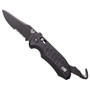 Benchmade 9170SBK Triage Auto Knife, Black G-10, N680 Black Combo Blade