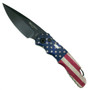Pro-Tech Limited T541 Vintage Flag Tactical Response 5 Auto Knife, CPM-S35VN Black Blade