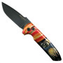 Pro-Tech "The Scream" Rockeye Auto Knife, Shaw Skull, CPM-154 Black Blade