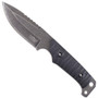 UZI FXB-009 Shomer Fixed Blade Knife, Black/Stonewash Blade