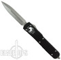 Microtech Ultratech OTF Knife, Bead Blast D/E Blade, MT122-7