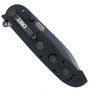 CRKTM21-04G Carson Folder, G10 Handle, Razor Edge Blade, clip view