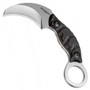 Boker Magnum 02RY868 Neck-Bit Karambit Fixed Blade Neck Knife, Stonewash Blade