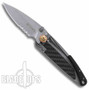 CRKT KISS ASSist Knife, Drop Point Combo Blade
