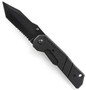 Schrade 103S G10 Folding Knife, Black Tanto Combo Blade