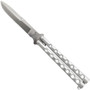 Schrade SCMF Manilla Stainless Balisong Butterfly Knife, D2 Satin Blade