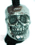 Green Girl Studio Pewter Skull Bead, Pair