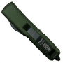 Microtech 233-2OD OD Green UTX-85 T/E OTF Auto Knife, Black Combo Blade REAR VIEW