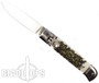 MASSARO Stag Horn Automatic Leverlock Knife