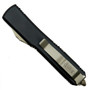 Microtech Contoured Ultratech Bayonet OTF Auto Knife, Bronze Blade